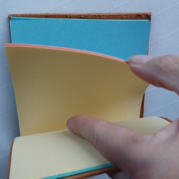 Vintage 1940s  Leather Bound Native American Autograph Banff Souvenir Book - Picture 12 of 12